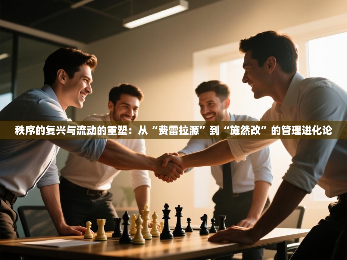 秩序的复兴与流动的重塑：从“费雷拉源”到“施然改”的管理进化论  第1张